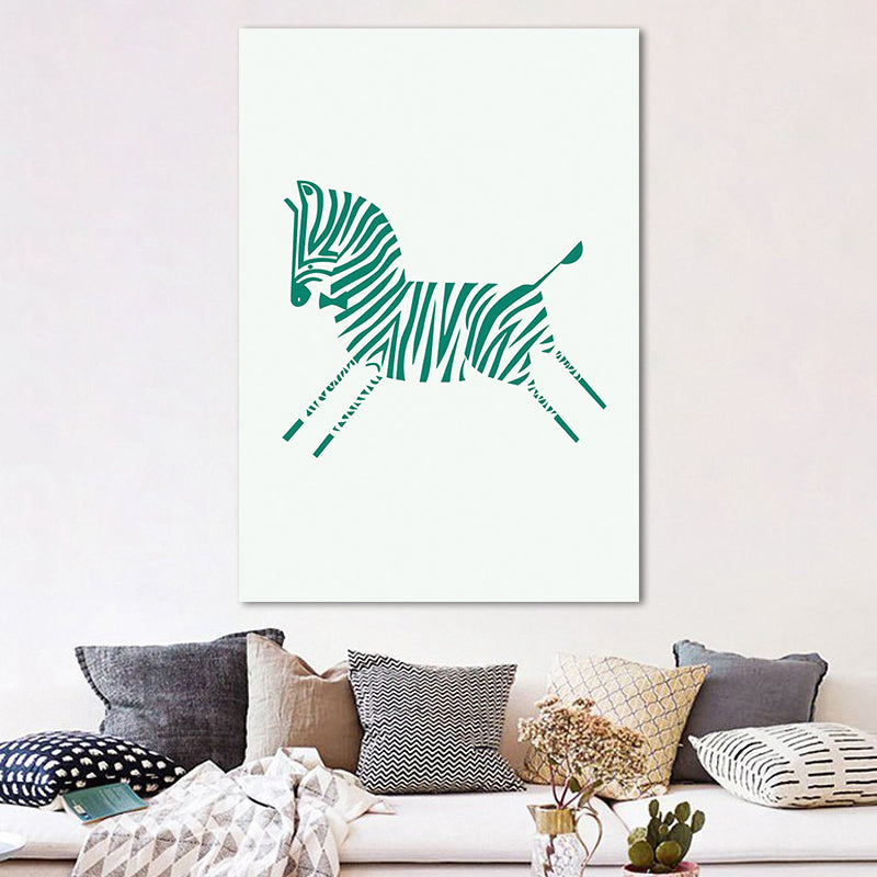 BowLift | Tropical for Teenagers Canvas Art Animal Bright Color Wall Art Prints, Multiple Size Options