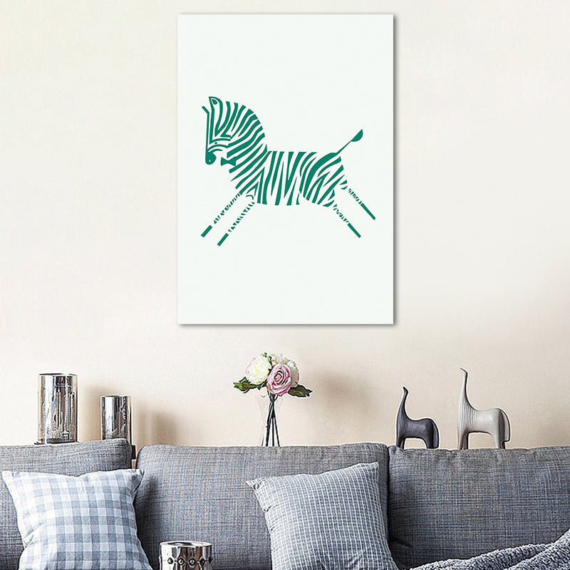 BowLift | Tropical for Teenagers Canvas Art Animal Bright Color Wall Art Prints, Multiple Size Options