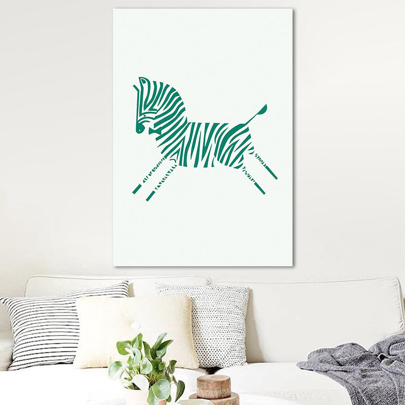 BowLift | Tropical for Teenagers Canvas Art Animal Bright Color Wall Art Prints, Multiple Size Options