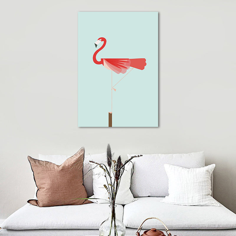 BowLift | Tropical for Teenagers Canvas Art Animal Bright Color Wall Art Prints, Multiple Size Options