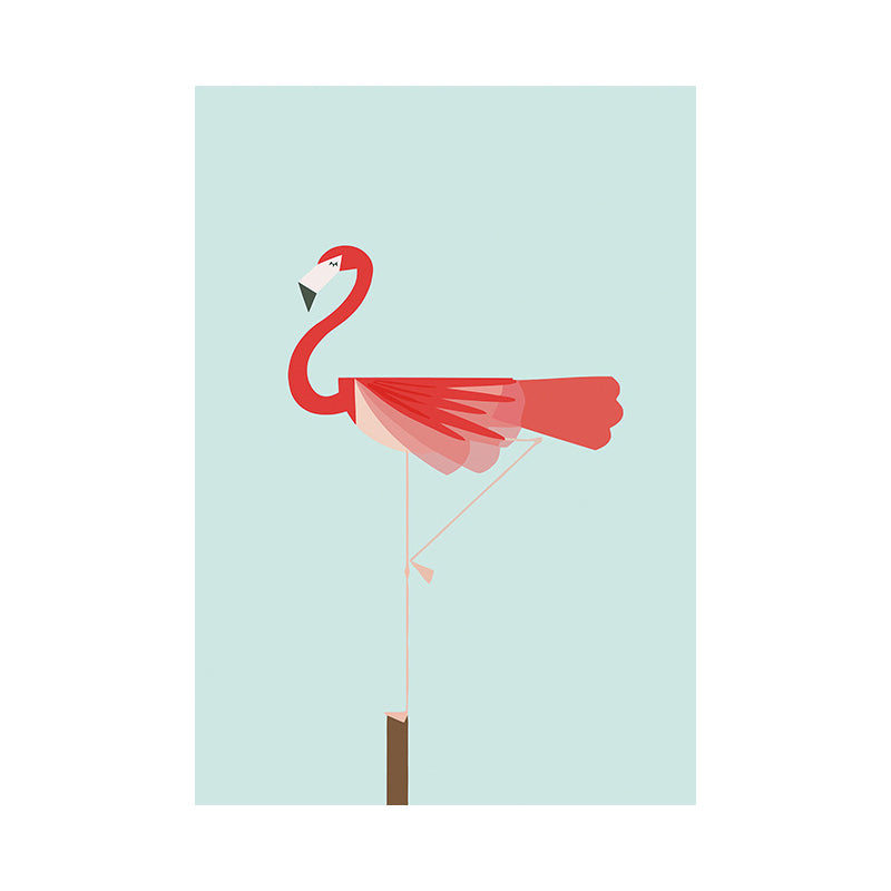BowLift | Tropical for Teenagers Canvas Art Animal Bright Color Wall Art Prints, Multiple Size Options