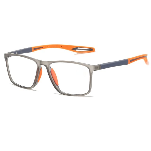 BowLift | Ultralight multifocal reading glasses for men and women – high-quality polycarbonate – for near and far – wall clock