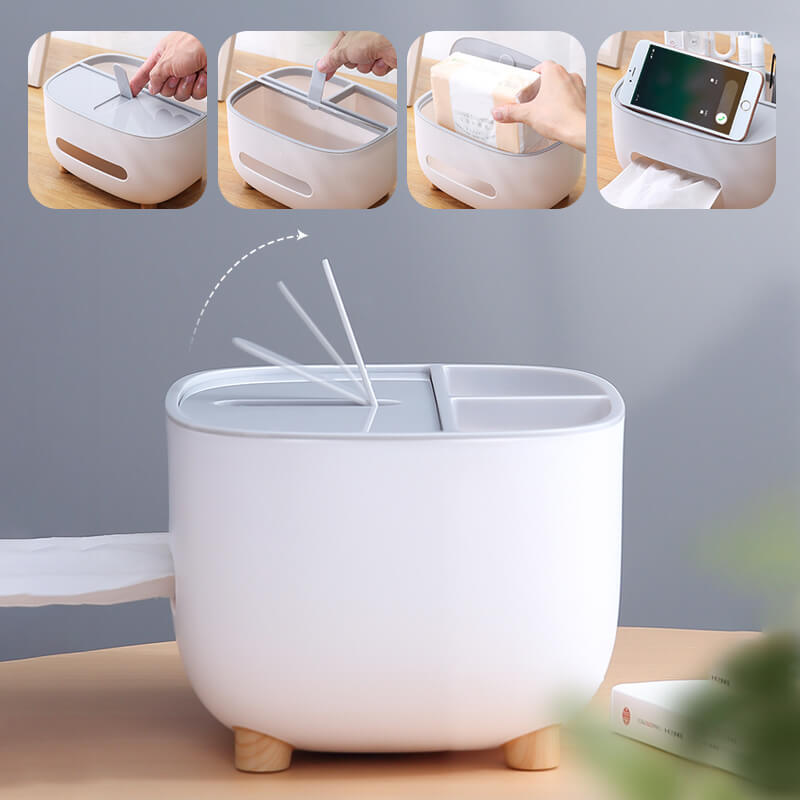 BowLift | Paper multifunctional storage box mobile phone holder