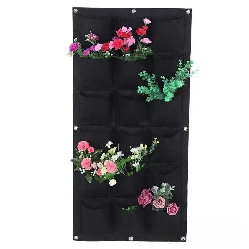 BowLift | Felt Plant Bag for Vertical Wall Mounting – Three-dimensional, Non-woven Plant Bag