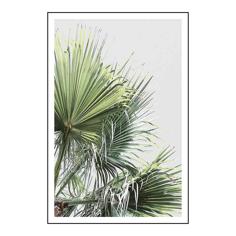 BowLift | Light Color Tropical Art Print Botanical Wrapped Canvas for Kitchen, Multiple Sizes