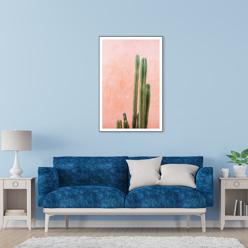 BowLift | Light Color Tropical Art Print Botanical Wrapped Canvas for Kitchen, Multiple Sizes