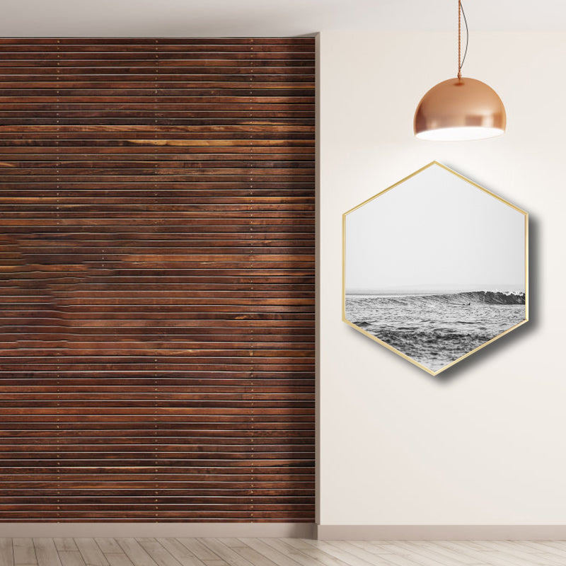 BowLift | Tropical Sea Landscape Canvas Print Bright Color Texture Wall Decoration for Living Room