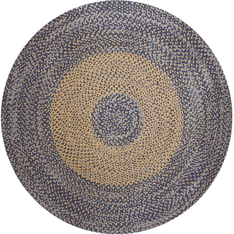 BowLift | Stylish Country Rug Gray Circle Pattern Rug Pet Friendly Non-Slip Washable Rug for Decoration