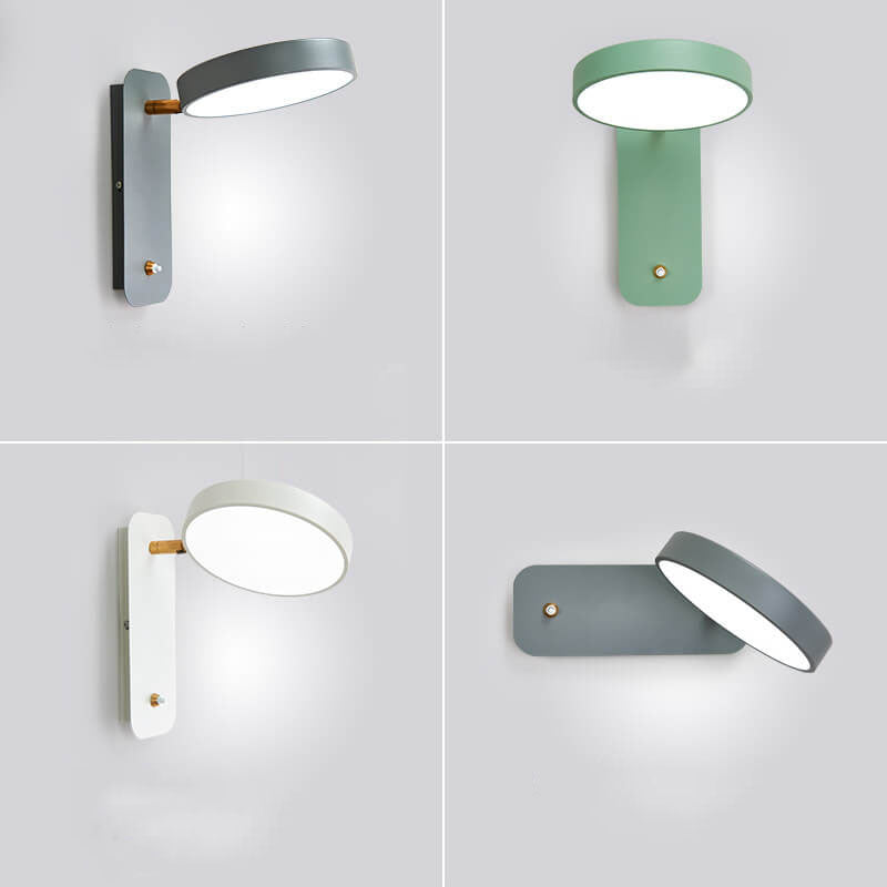 BowLift | IllumiTurn – Nordic LED Rotatable Wall Light | Macaron Design | Adjustable Lighting