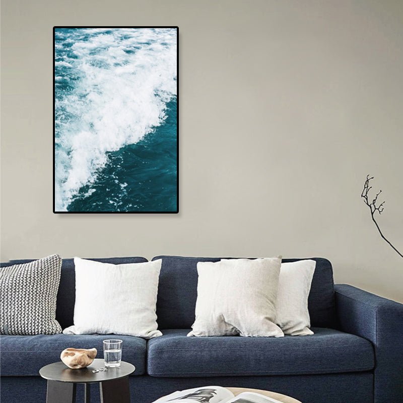 BowLift | Tropics Natural Landscape Wall Art Living Room Canvas Print in Dark Color, Multiple Sizes
