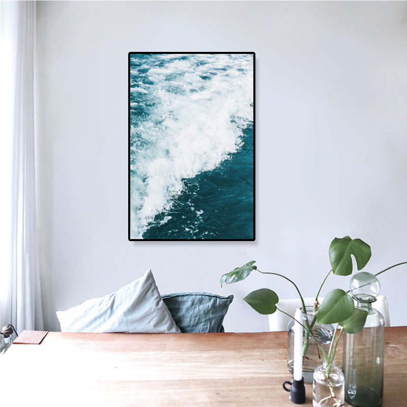 BowLift | Tropics Natural Landscape Wall Art Living Room Canvas Print in Dark Color, Multiple Sizes
