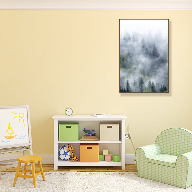 BowLift | Tropical Photo Print Landscape Canvas Dark Color Textured Wall Art Decor for Room