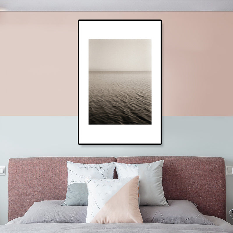 BowLift | Textured Ocean Surface Wall Art Tropical Canvas Print for Home Decor, Multiple Sizes