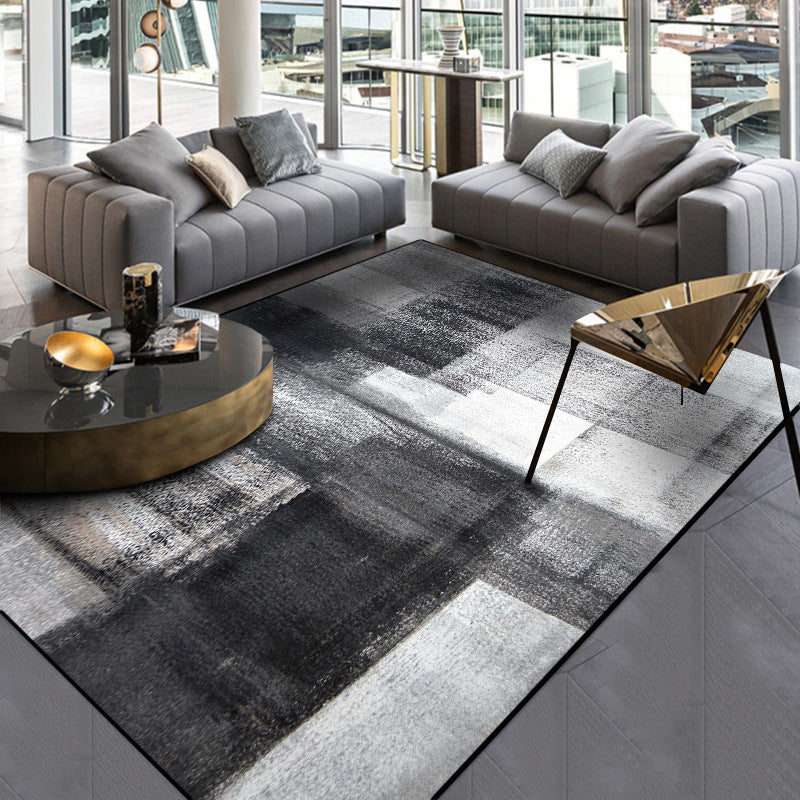 BowLift | Unique Abstract Rug Modern Rug Polyester Washable Non-slip Pet-friendly Rug for the Living Room