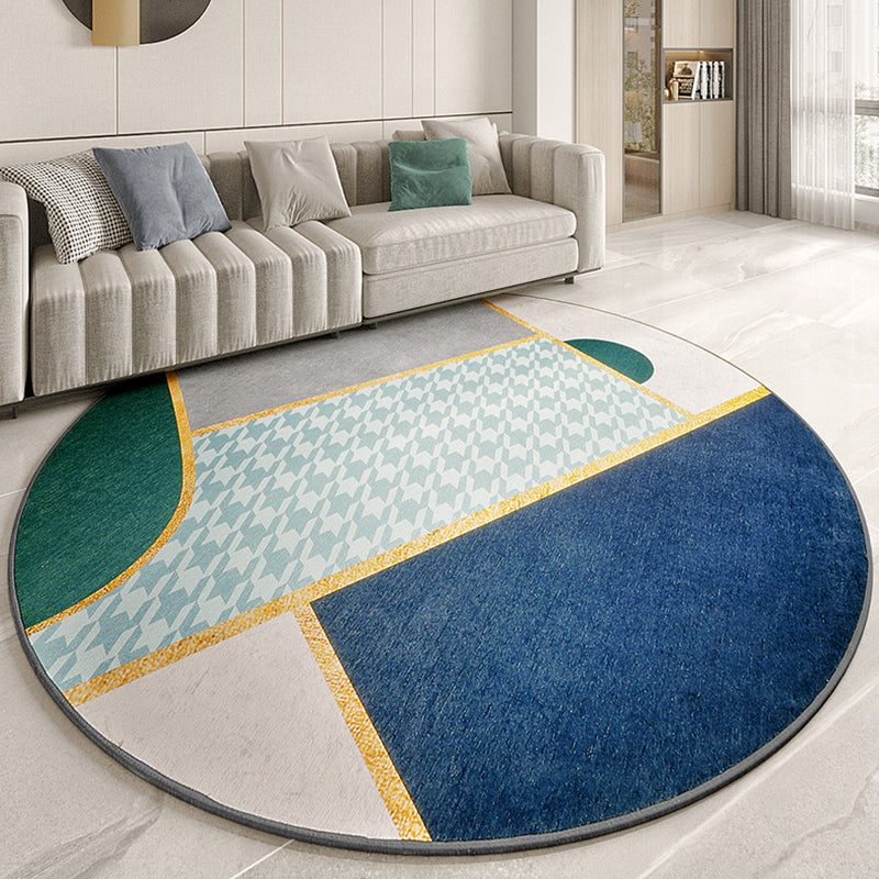 BowLift | Stylish Novelty Rug Dark Color Abstract Rug Non-Slip Rug for Interior Design