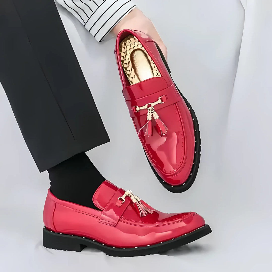 Tassel Loafers with Classic Metal Bit