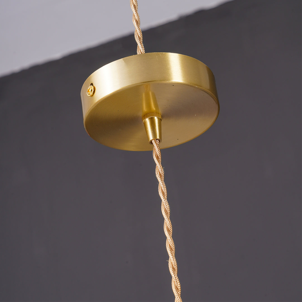 BowLift | Chic Hibiscus Glass Pendant Lamp