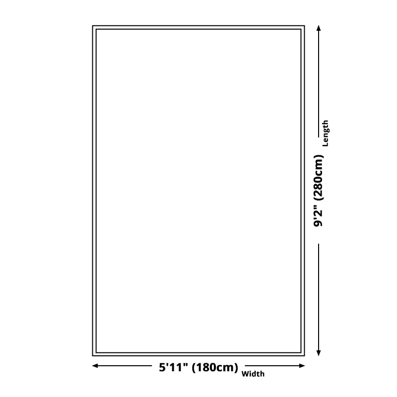 BowLift | Diamond geometric southwest rug for bedroom synthetic pet-friendly area rug in black and white