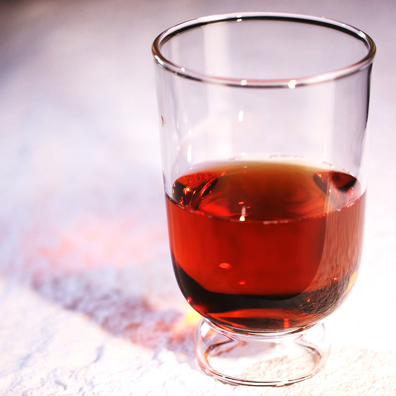 BowLift | Hot Sale Coffee Glass 350ml Hand Blown Simple Glass Water Cup Juice Cup Milk Cup