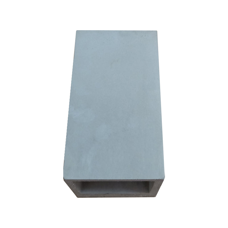BowLift | Cube/Cuboid Cement Flush Mount Wall Light Nordic 1 Head Gray Up Down Sconces Light for Stairs, 4"/5"/7" Wide