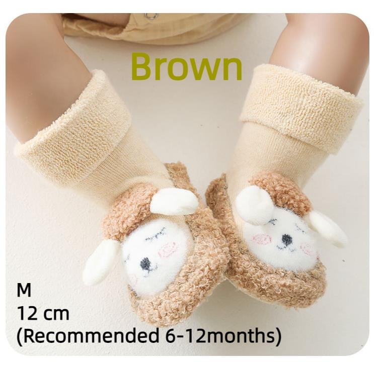 BowLift | Baby Cartoon Plush Cotton Toddler Shoes