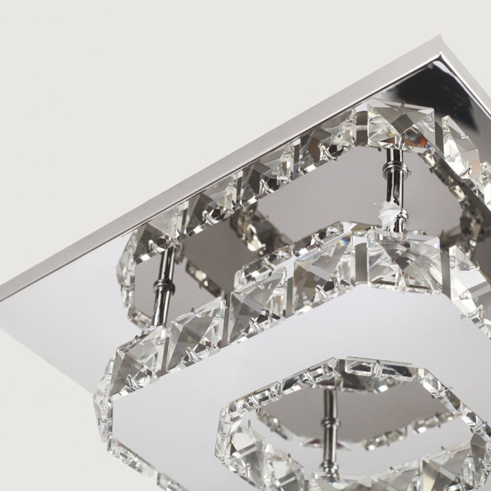 BowLift | Ceiling Light Crystal LED Modern Flush Fixture