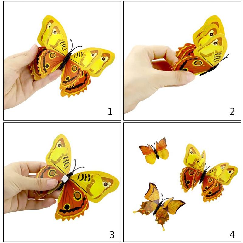 BowLift | 3D Butterfly Wall Mosaic Sticker