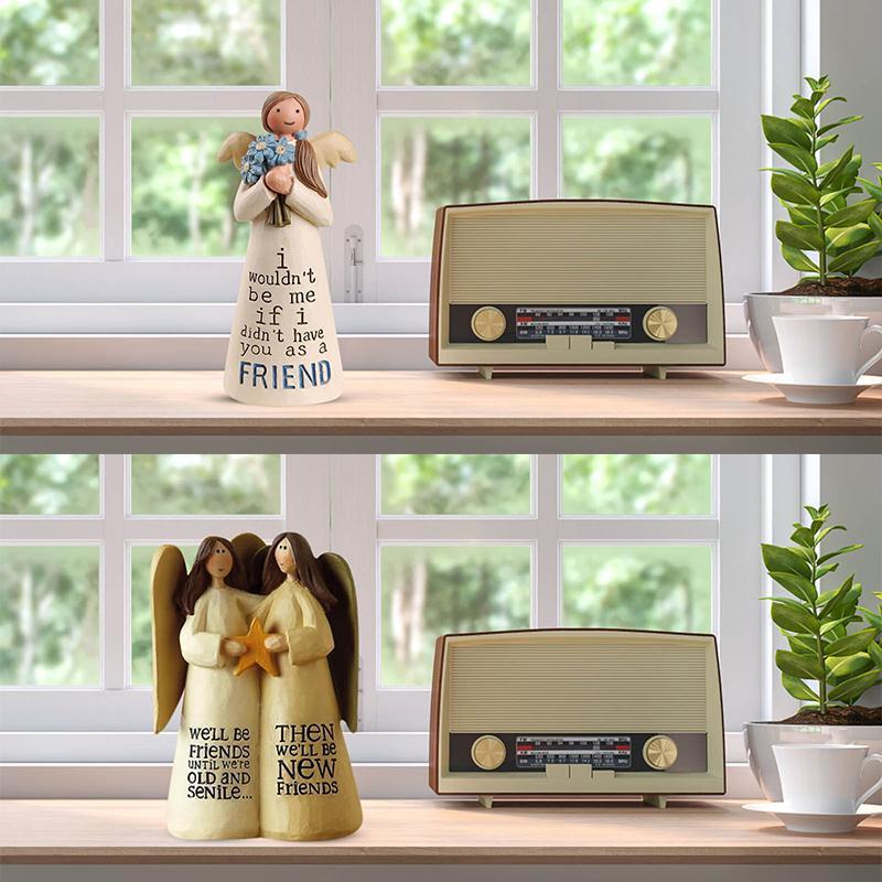 BowLift | Celebration Friendship Gifts Statue - Hand-Painted Sculptures Ornament