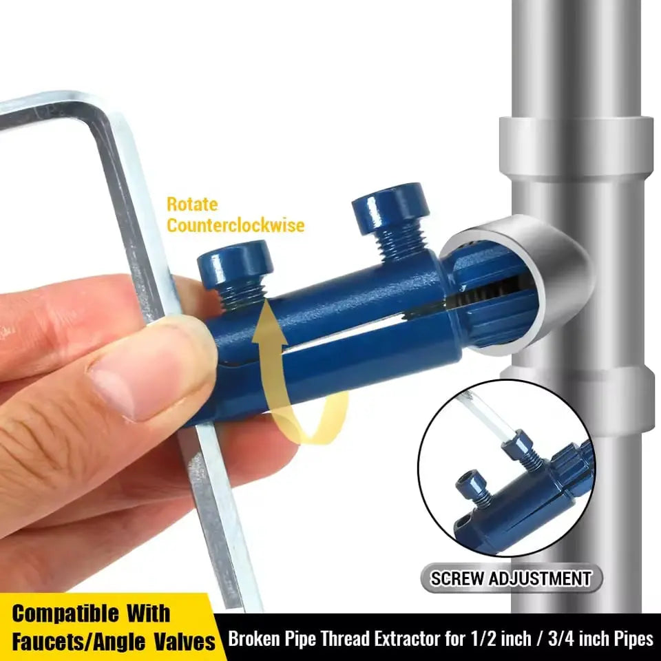 BowLift | Broken Pipe Thread Extractor – Remove damaged threads effortlessly