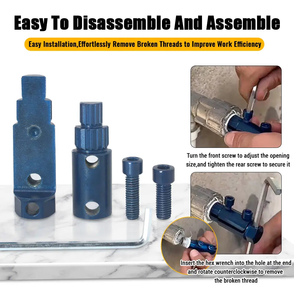 BowLift | Broken Pipe Thread Extractor – Remove damaged threads effortlessly