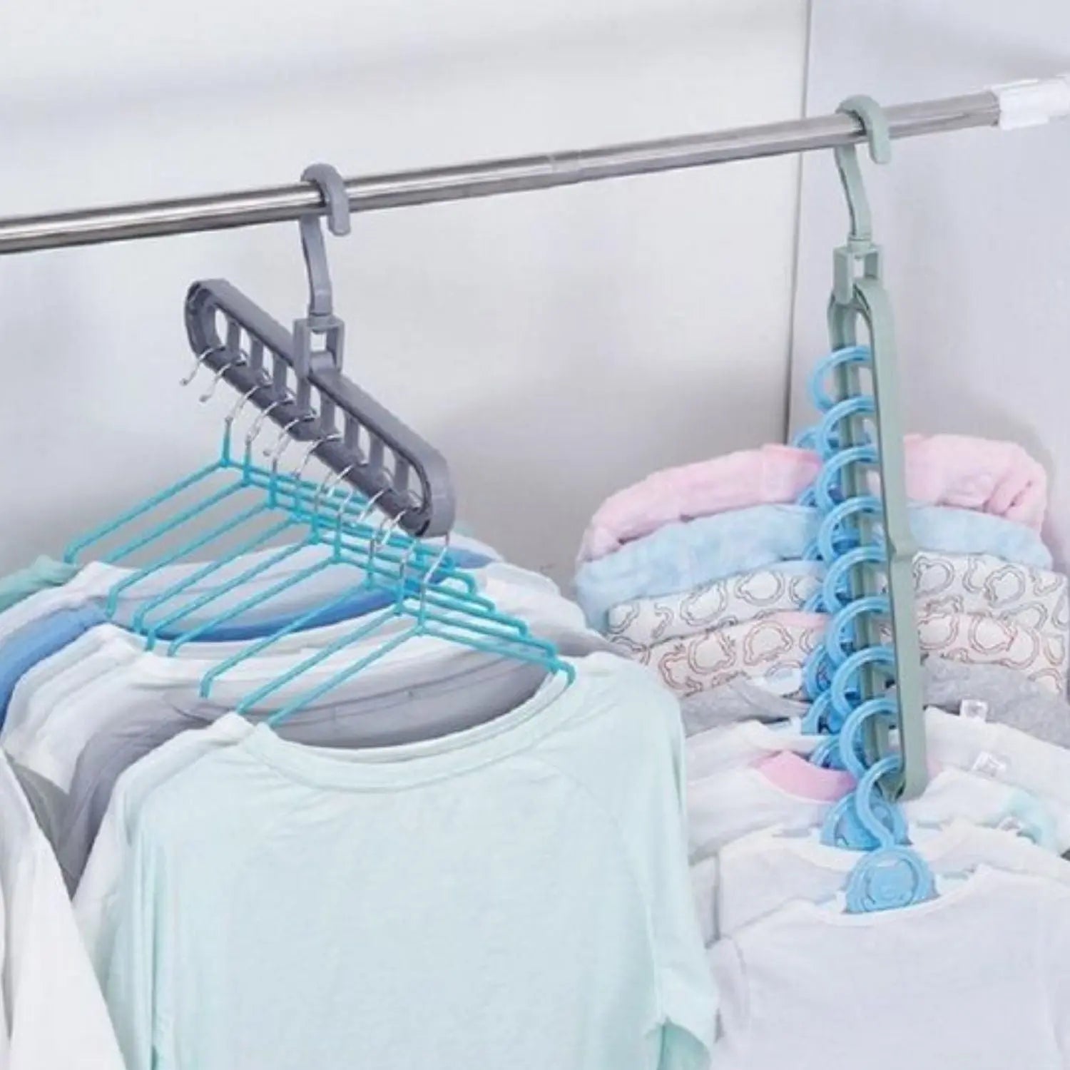 BowLift | Foldable Multi-Hanger – More Space in the Closet & Perfect Organization