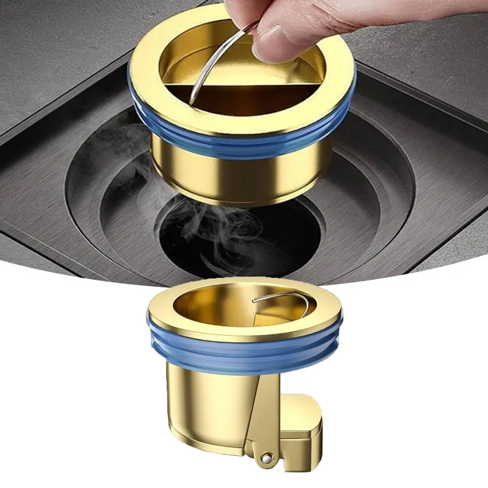 BowLift | Brass drain core – Odor stopper & hair strainer for floor drains