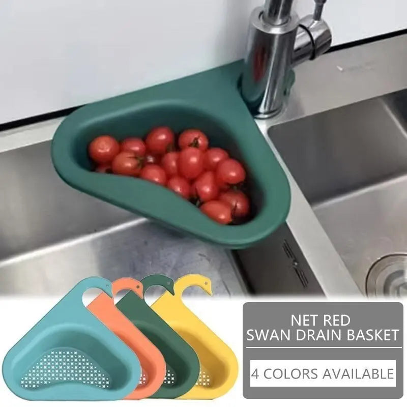 BowLift | Swan-shaped draining basket for the sink – Practical & decorative