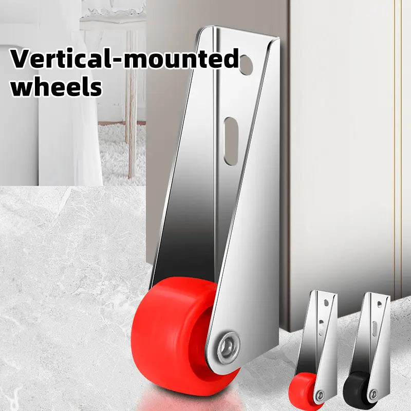 BowLift | Swivel Door Roller with Long Bracket – Quiet & Scratch-Free