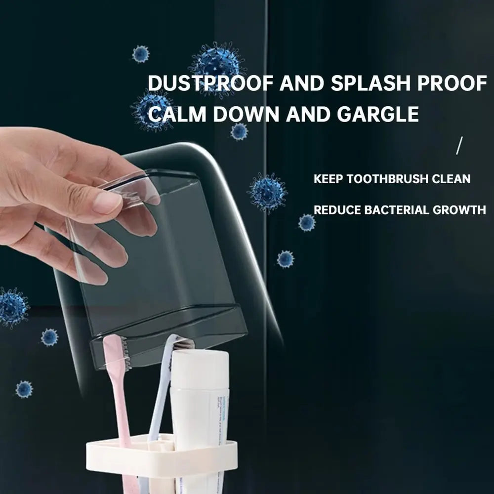 BowLift | Stylish Toothbrush Holder with PRedective Cover – Hygienic & Neat