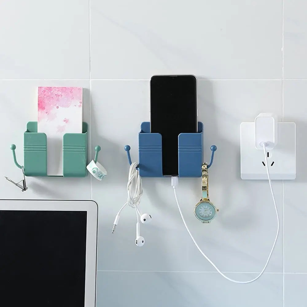BowLift | Wall mount for phone & remote control – Practical 2-in-1 organizer