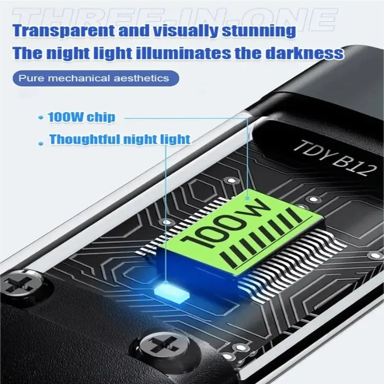 BowLift | 3-in-1 Quick Charging Cable with LED Display