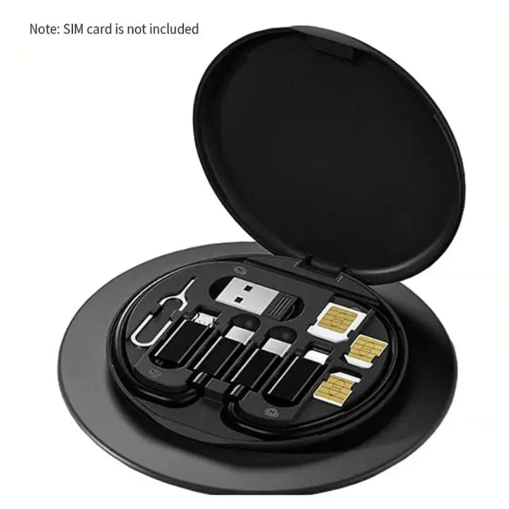 BowLift | 9-in-1 Cable Organizer – Everything for charging & data in one case