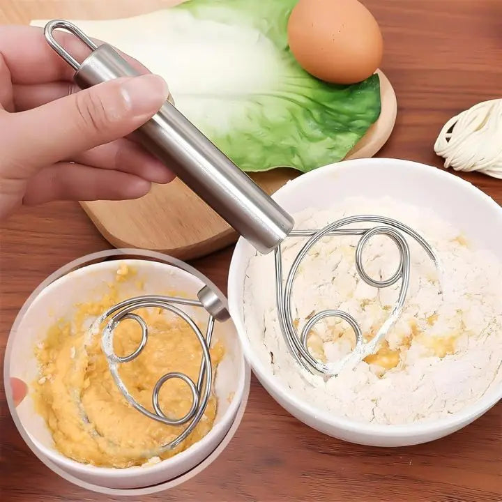 BowLift | Stainless Steel Dough Mixer for Easy and Clean Baking