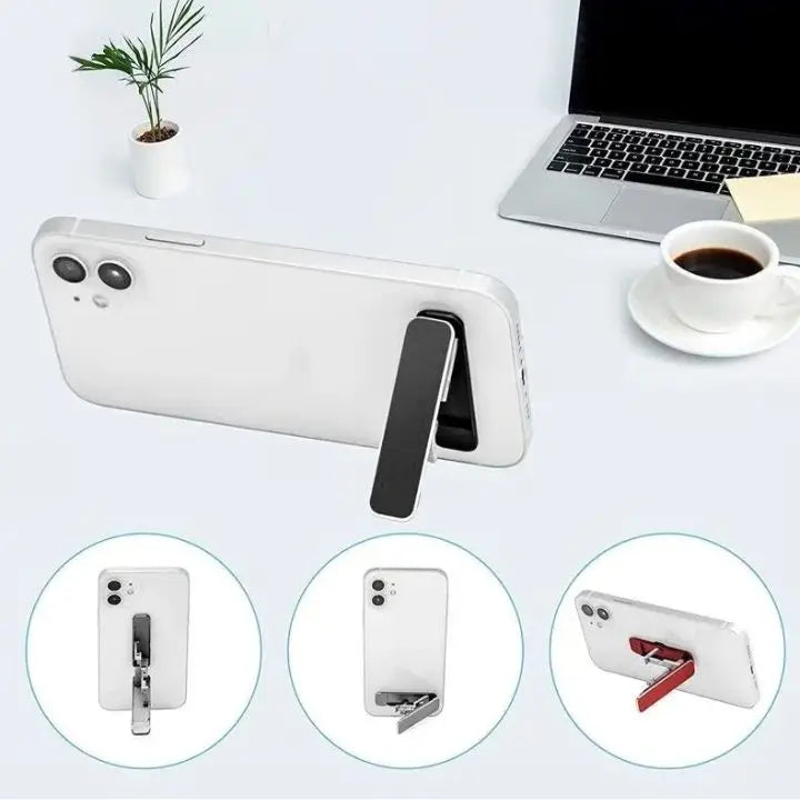 BowLift | Foldable Mini Phone Holder made of Aluminum – compact & portable