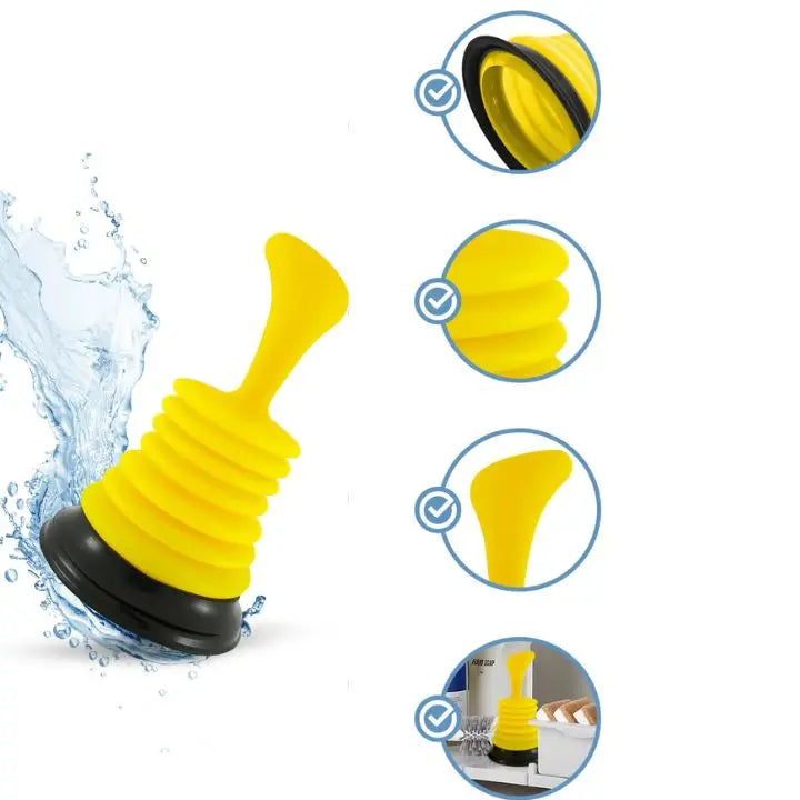 BowLift | Compact Drain Cleaner with Suction Power – Suitable for Kitchen & Bath