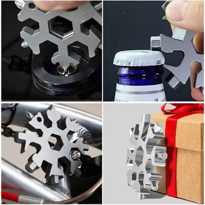 BowLift | Snowflake 18-in-1 MultiTool (2 pieces)