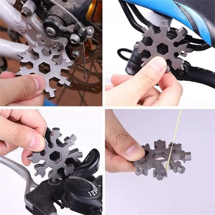 BowLift | Snowflake 18-in-1 MultiTool (2 pieces)