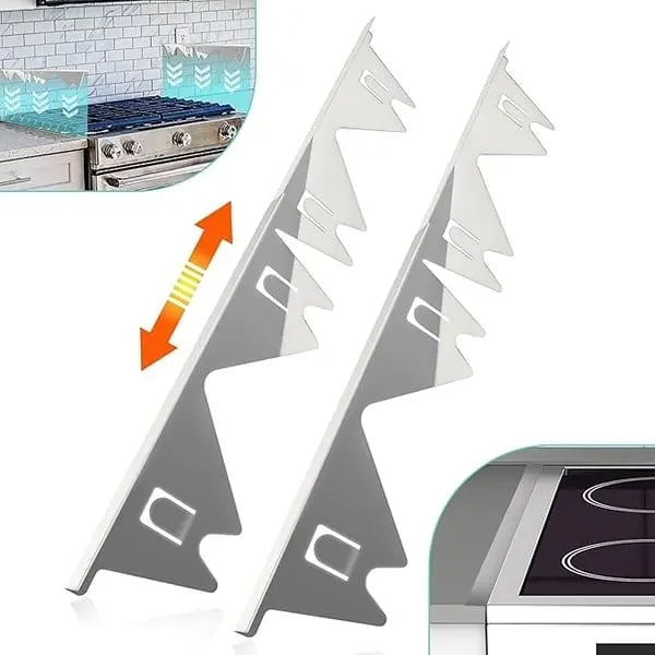 BowLift | Telescopic cover strips made of stainless steel for stove gaps