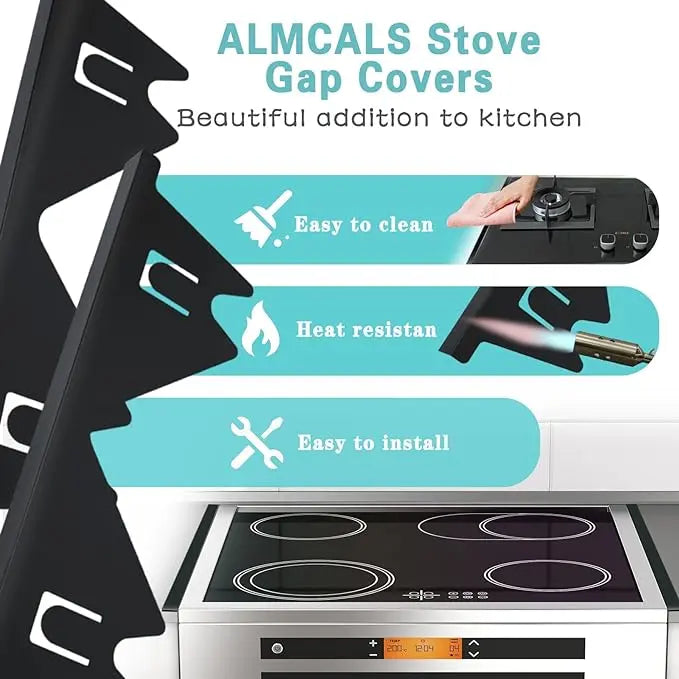 BowLift | Telescopic cover strips made of stainless steel for stove gaps