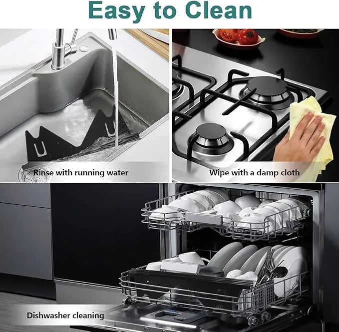 BowLift | Telescopic cover strips made of stainless steel for stove gaps