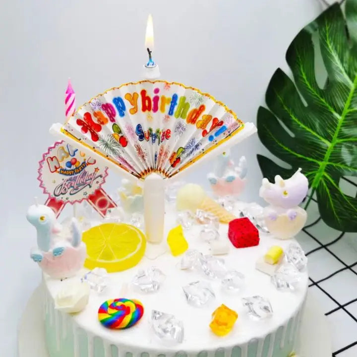 BowLift | Surprise Pop-up Fan Candle Topper
