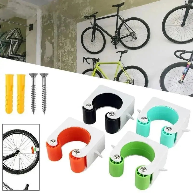 BowLift | Wall-mounted holder for road & mountain bike storage