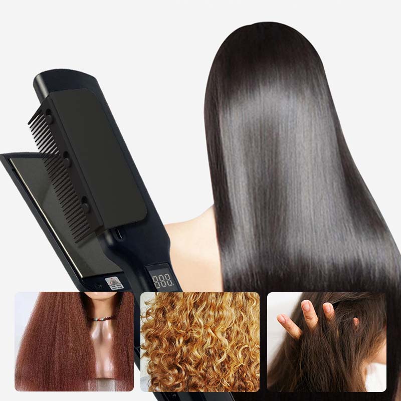 BowLift | Hair Straightener Brush Attachment Comb