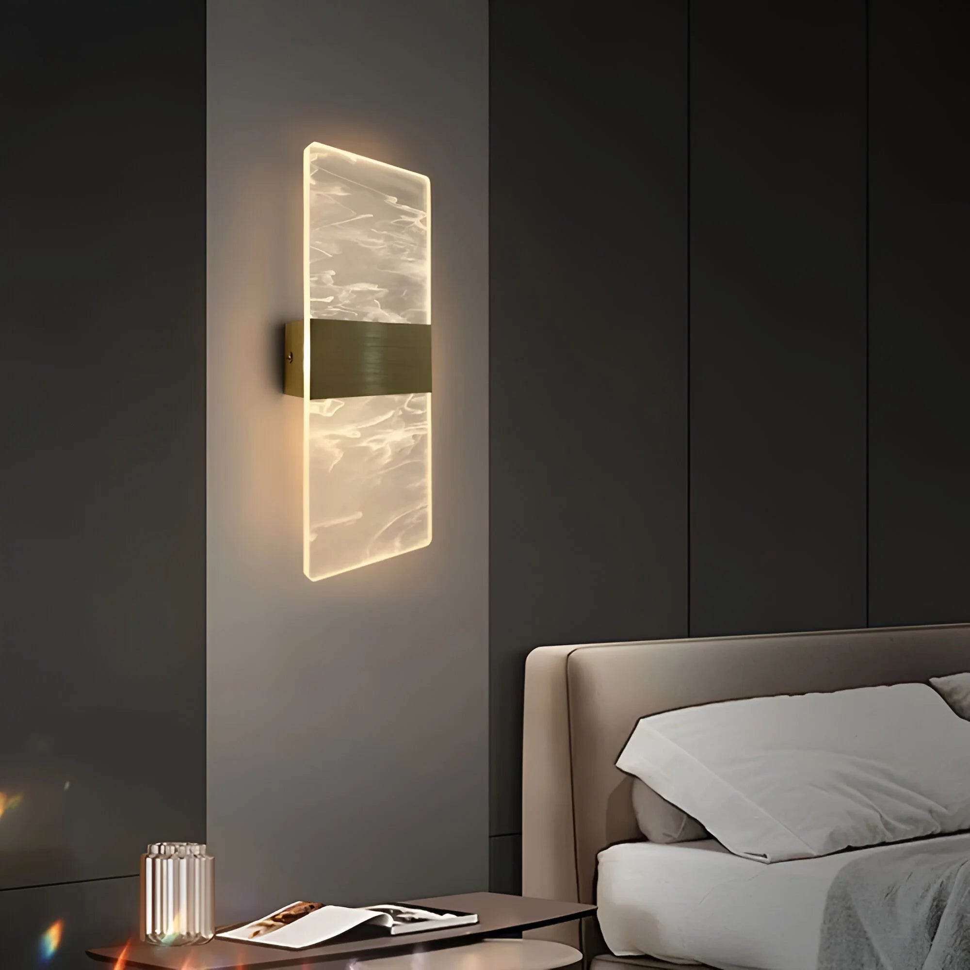 LumiMist – Modern Acrylic Wall Light